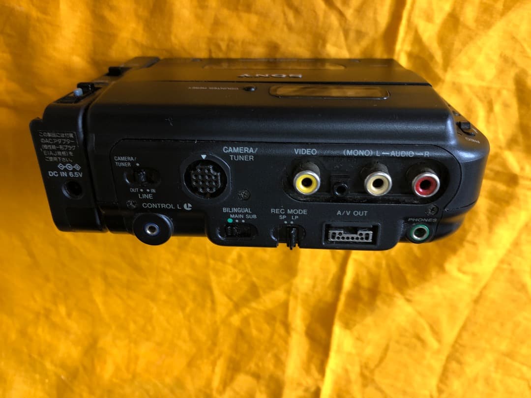 SONY GV-U5 ＋ TGV-1 ビデオウォークマン