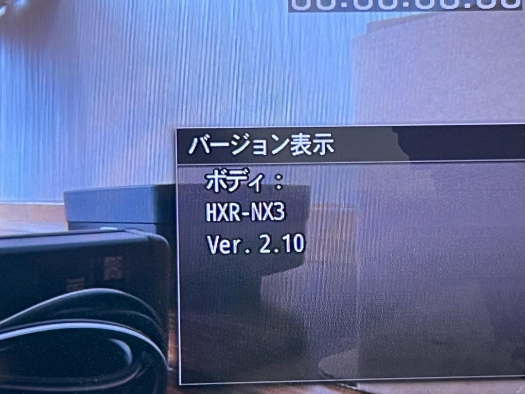 ビデオカメラ Sony HXR-NX3