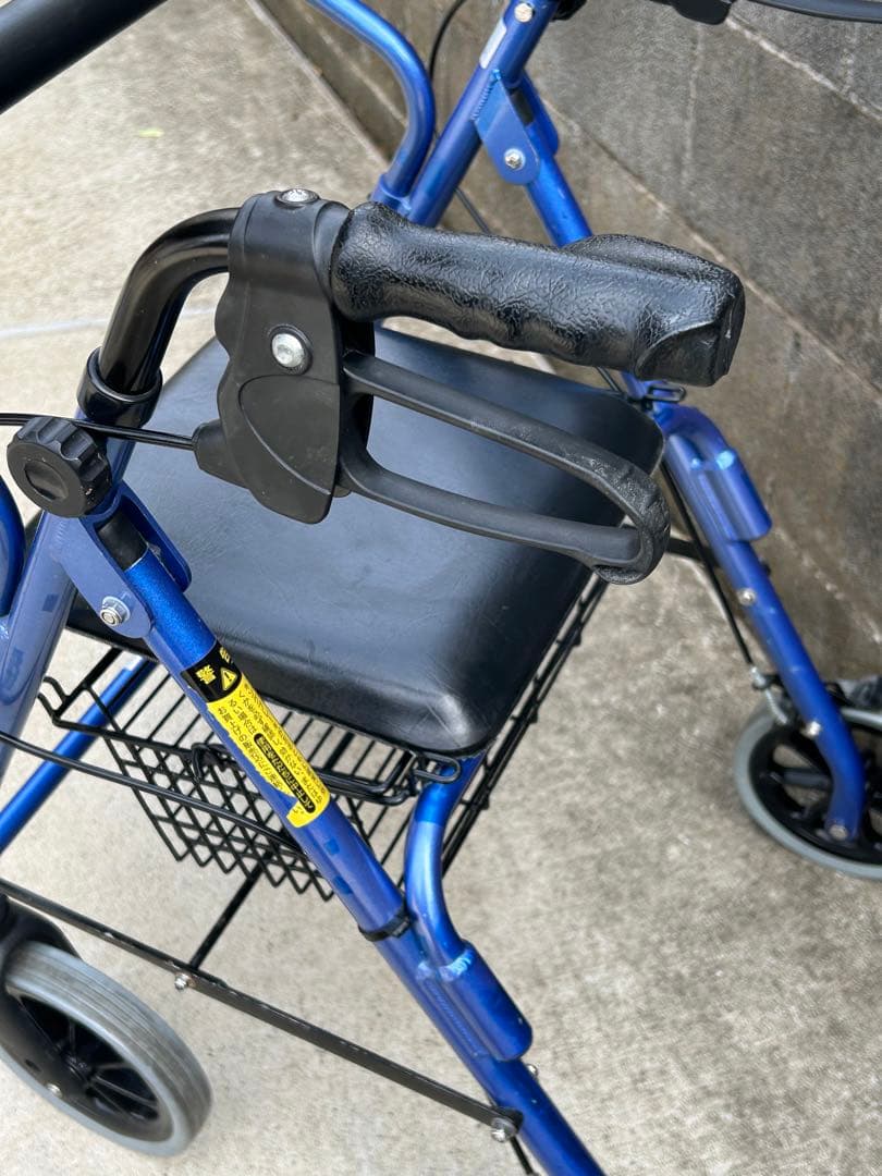 竹虎 ハッピーⅱNB シルバーカー 介護 歩行補助 歩行器 歩行車