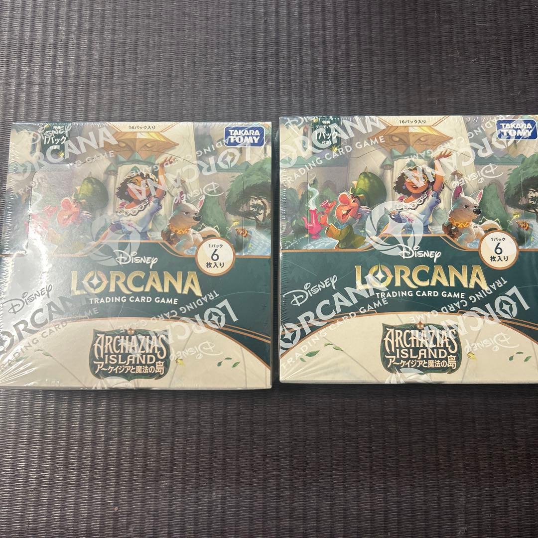 Disney ロルカナアーケイジアと魔法の島 BOX シュリンク付き