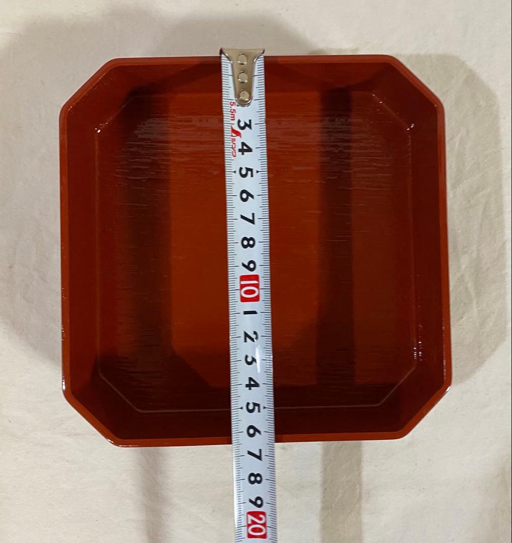 【茶道具　菓子器】縁高　漆塗　淡々斎好み花鳥紋