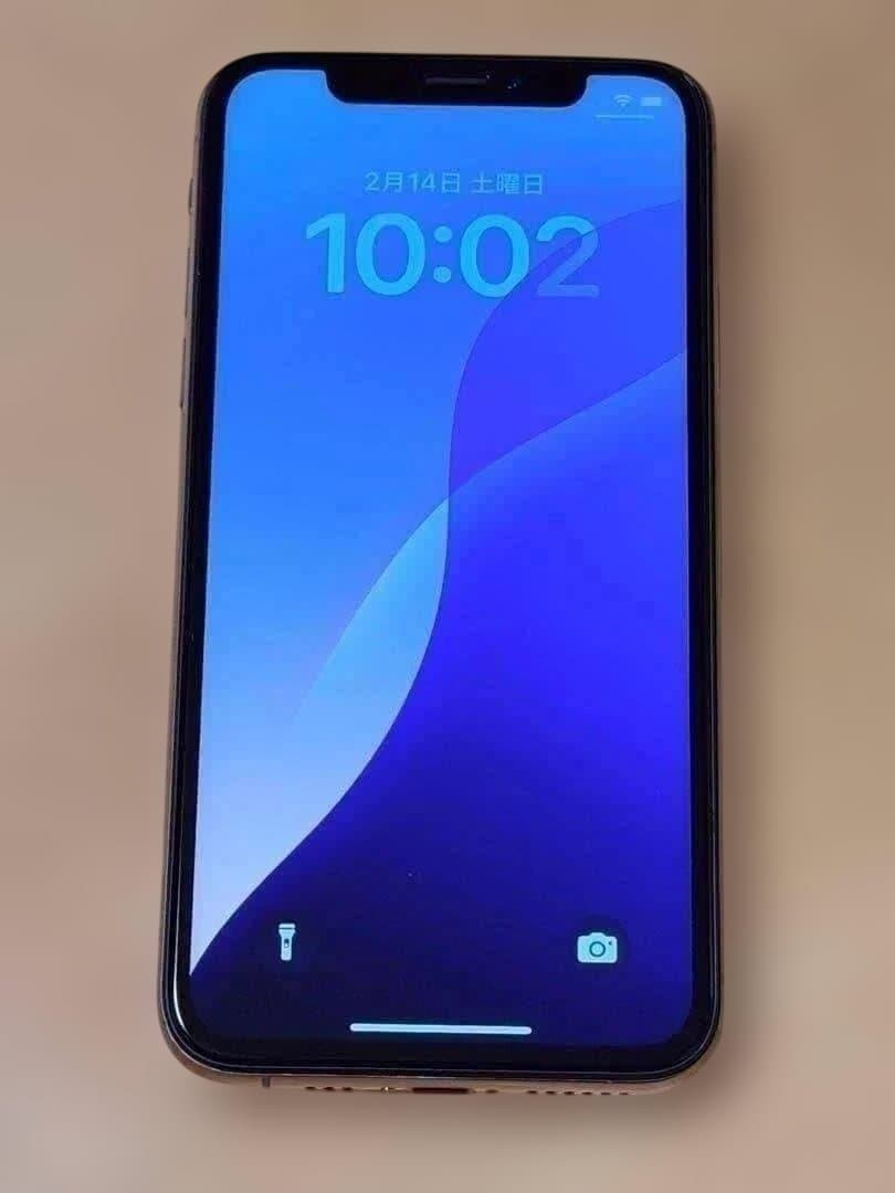 iPhone Xs ゴールド 256GB バッテリー100% SIMフリー