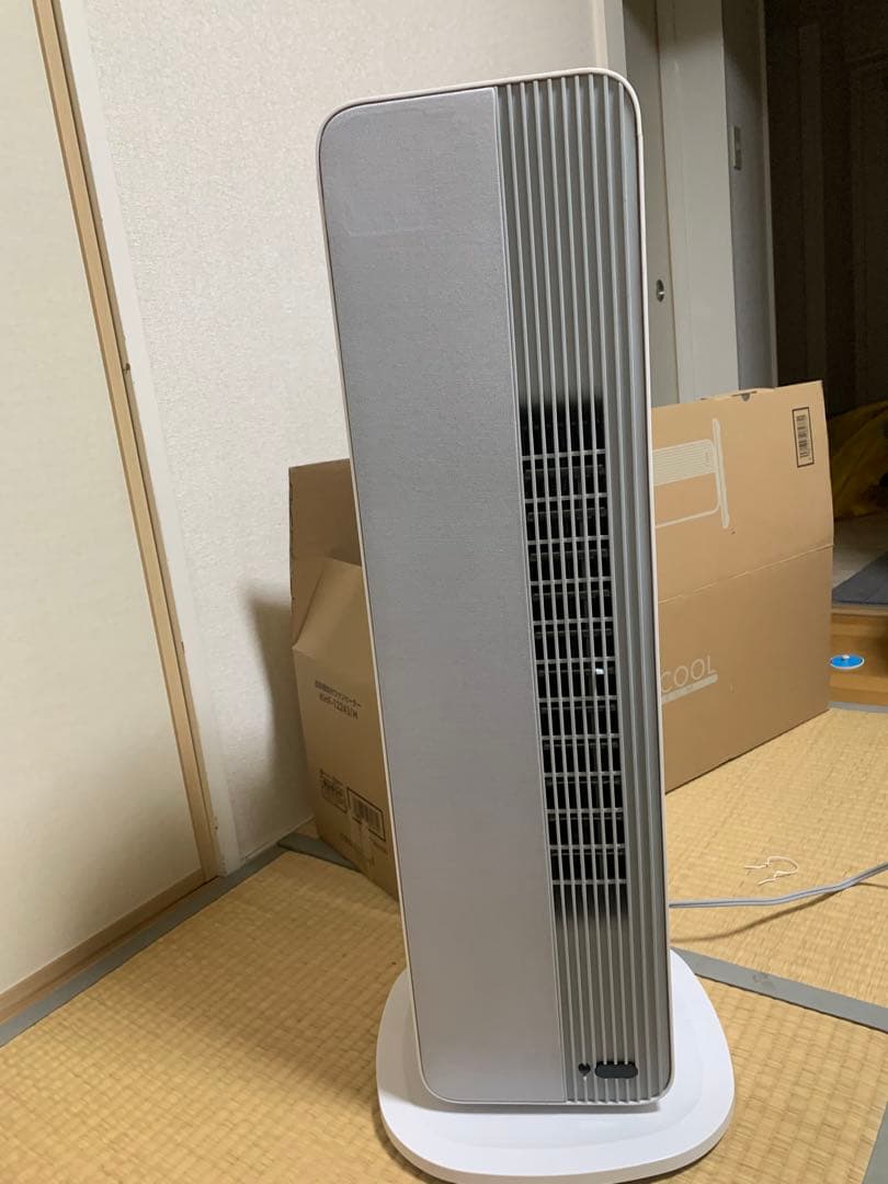KOIZUMI 電気ファンヒーター DCモーター ホット&クール