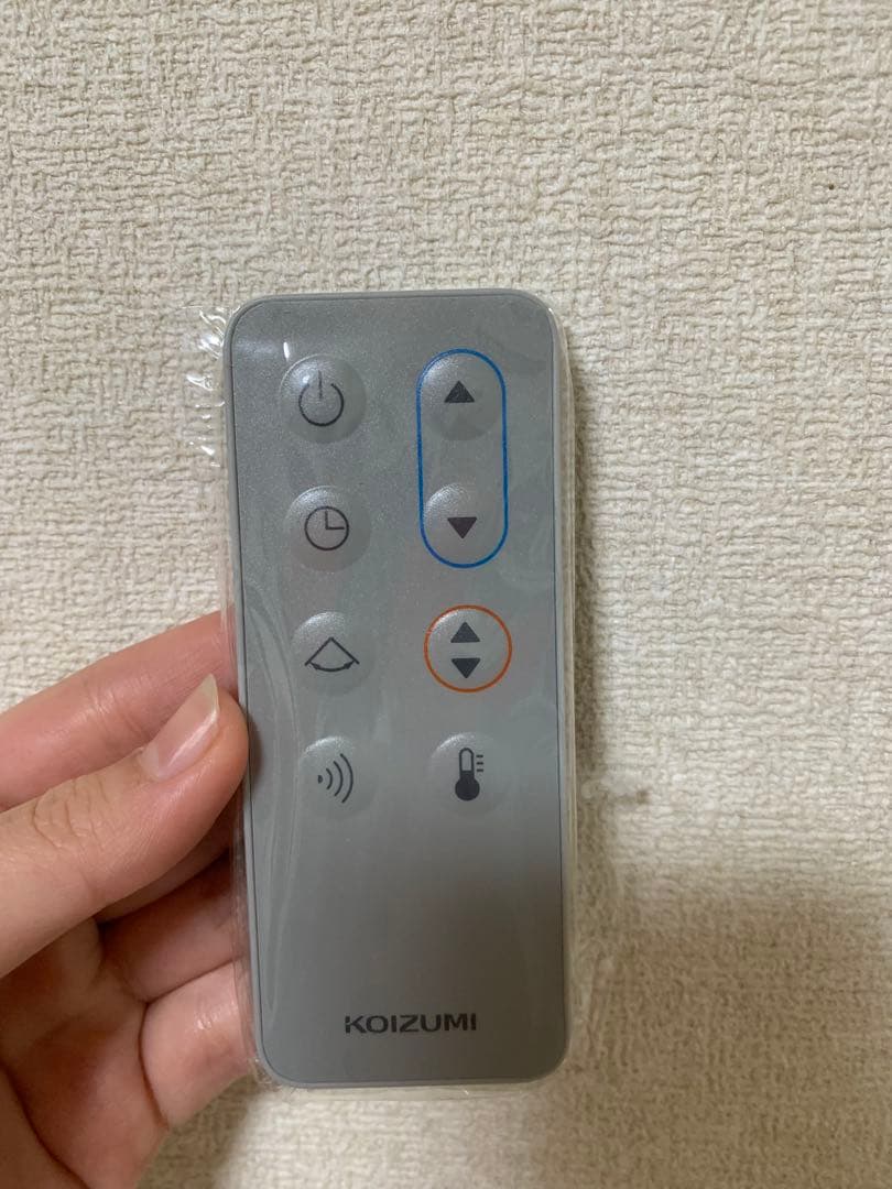 KOIZUMI 電気ファンヒーター DCモーター ホット&クール