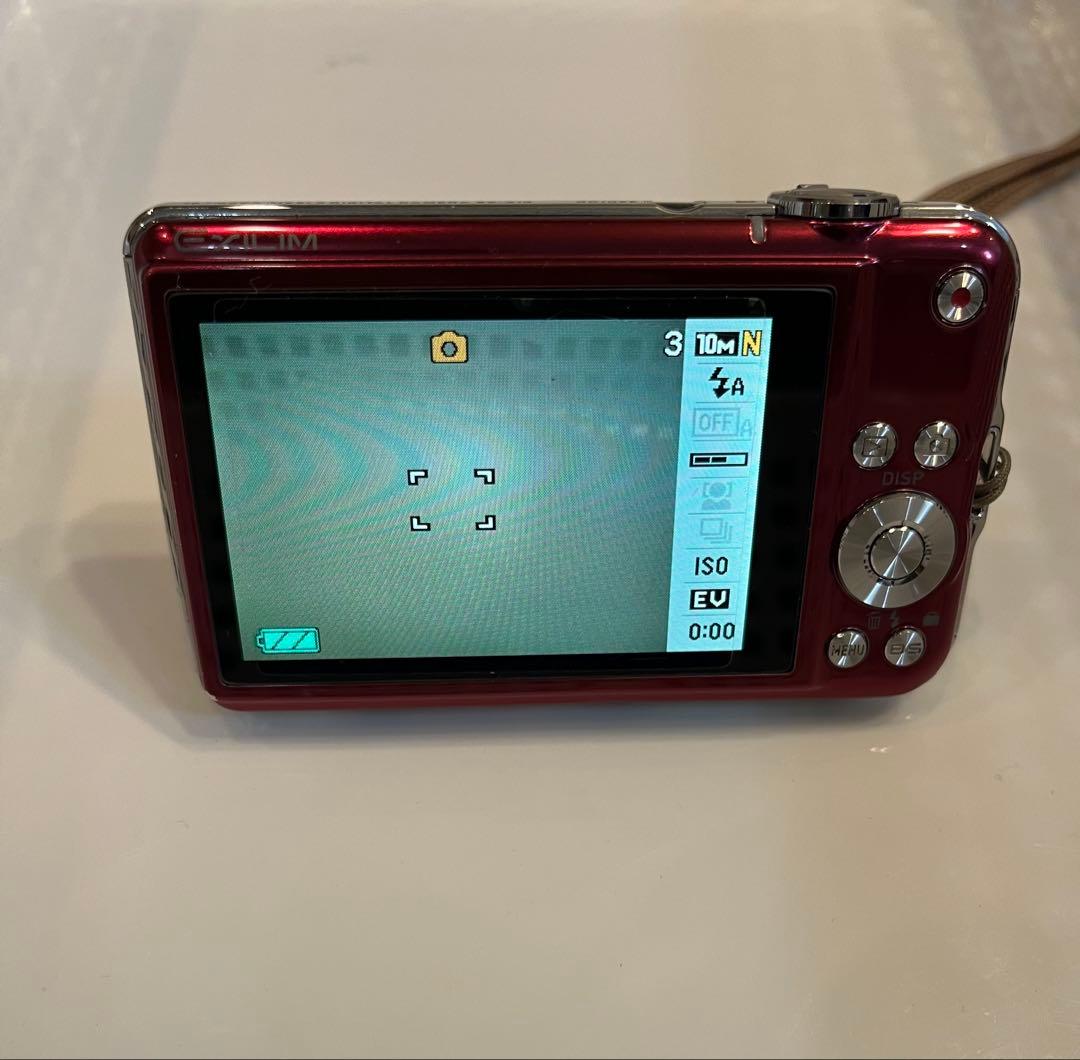 CASIO デジタルカメラ EXILIM EX-S10 レッド