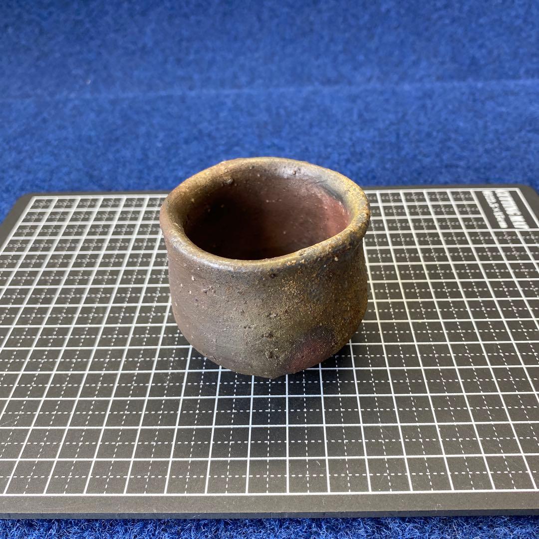 備前焼　徳利とぐい呑のセット　昭和・平成もの　陶印あり　共箱なし