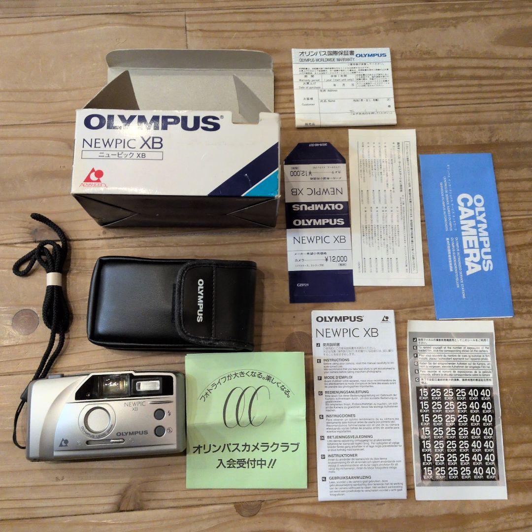 オリンパス　カメラ　フィルムカメラ　ニューピックXB 昭和レトロ