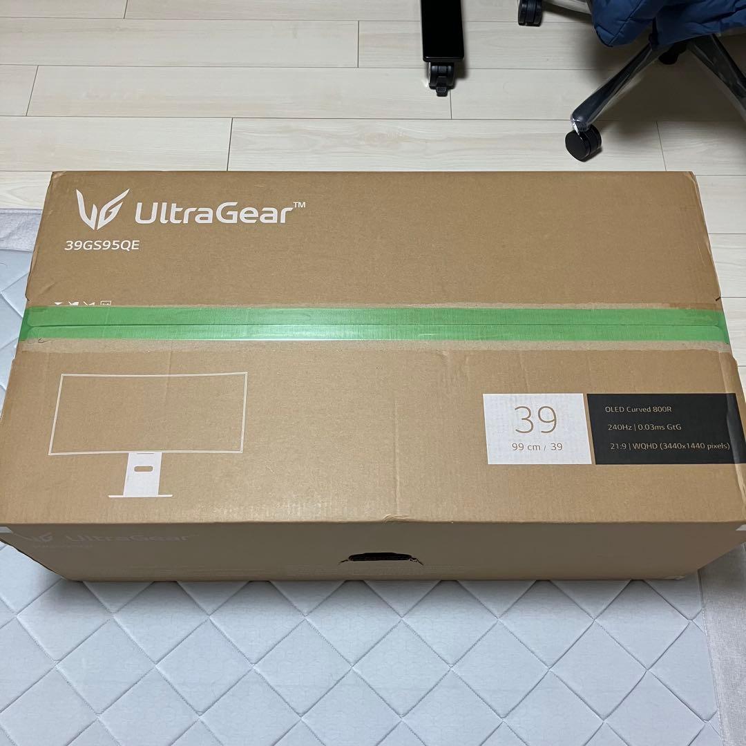 【美品】 LG UltraGear 有機ELウルトラワイド 39GS95QE-B