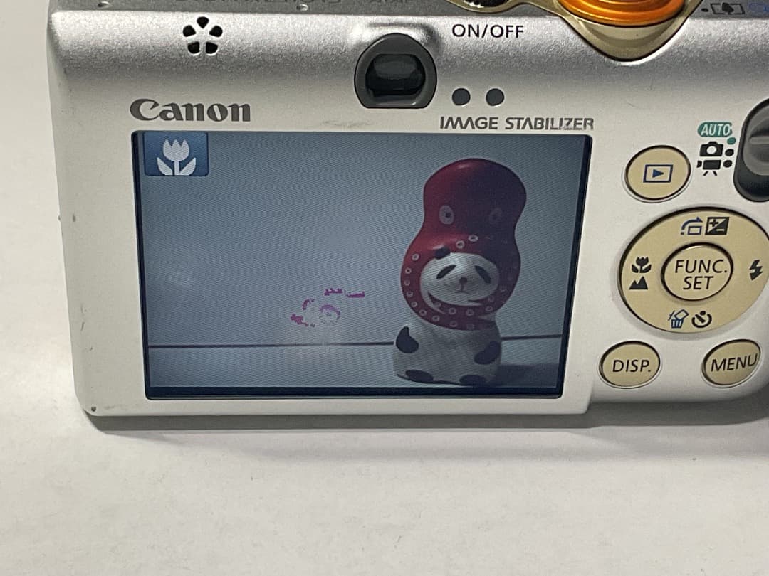 動作確認済　Canon IXY DIGITAL 110 IS オレンジ