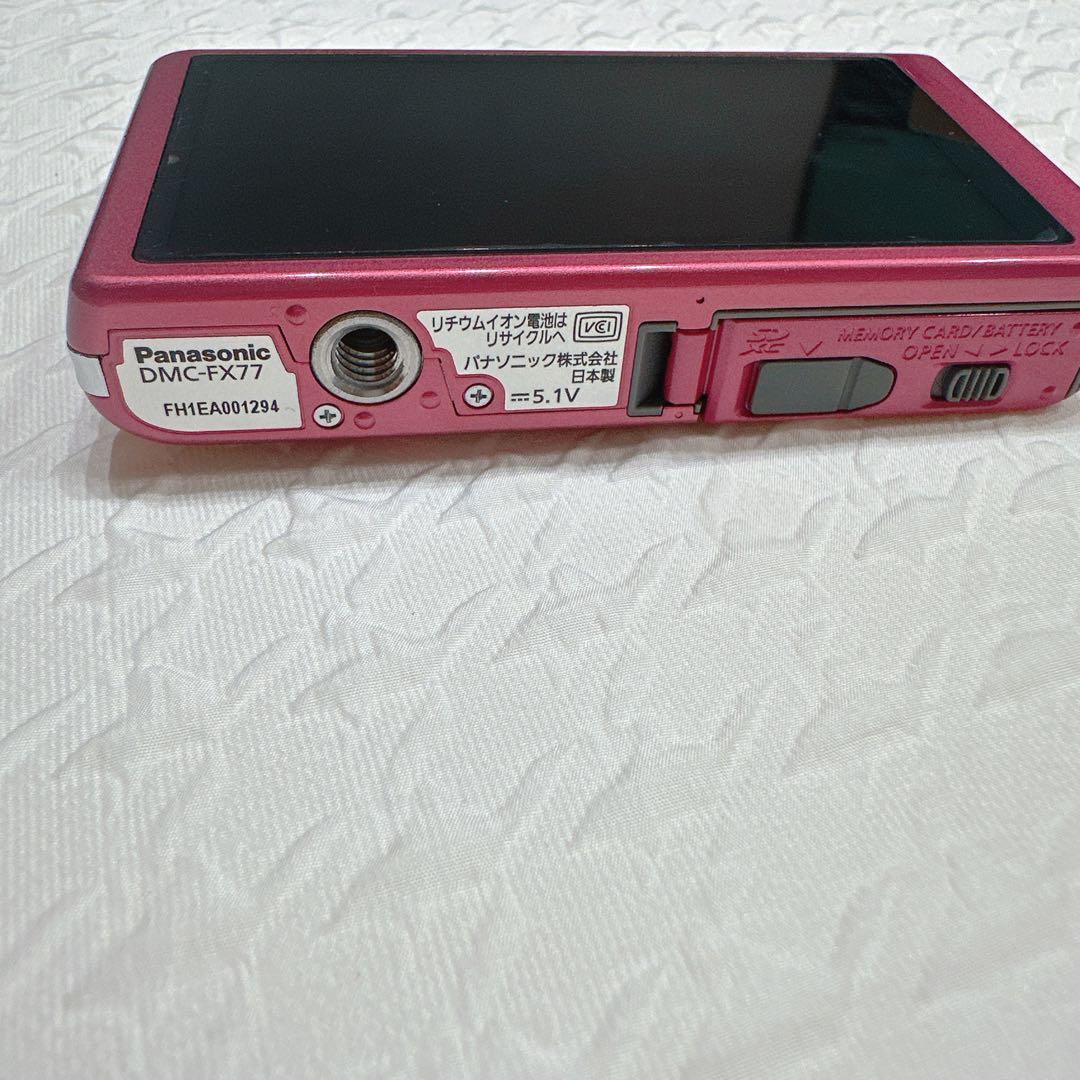 Panasonic LUMIX DMC-FX77 ピンク