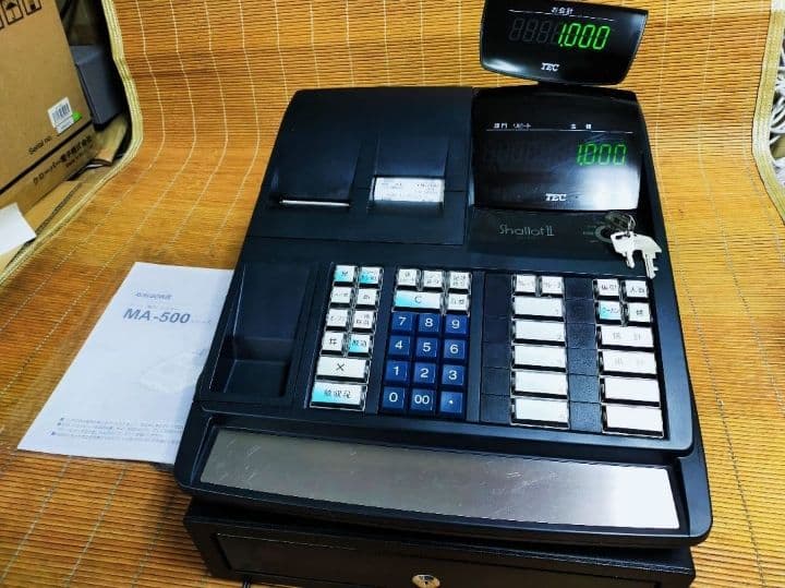 テックレジスター　MA-500　ツインプリンター　人気機種　230303
