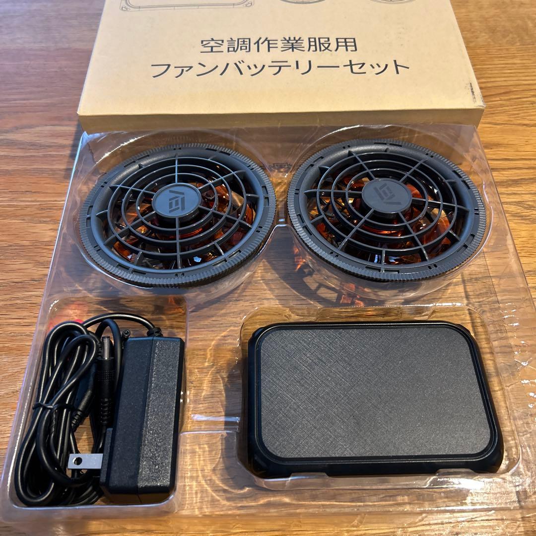 空調作業服 ファンバッテリーセット 43V 30000mAh 大容量 日本製