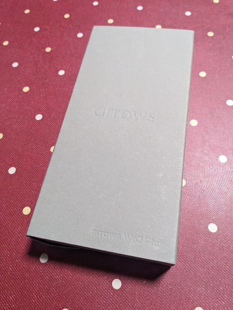 【新品 未開封】arrows We2 plus SIMフリー シャンパンシルバー