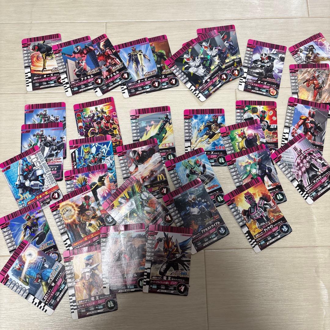 ガンバライド 大量まとめ売り 約290枚 キラ多数 プロモ有 電王 ディケイド
