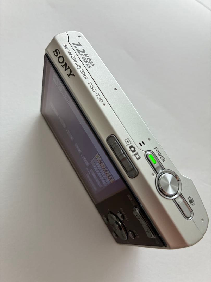 美品 付属品多数 SONY Cyber-shot DSC-T300 シルバー 箱
