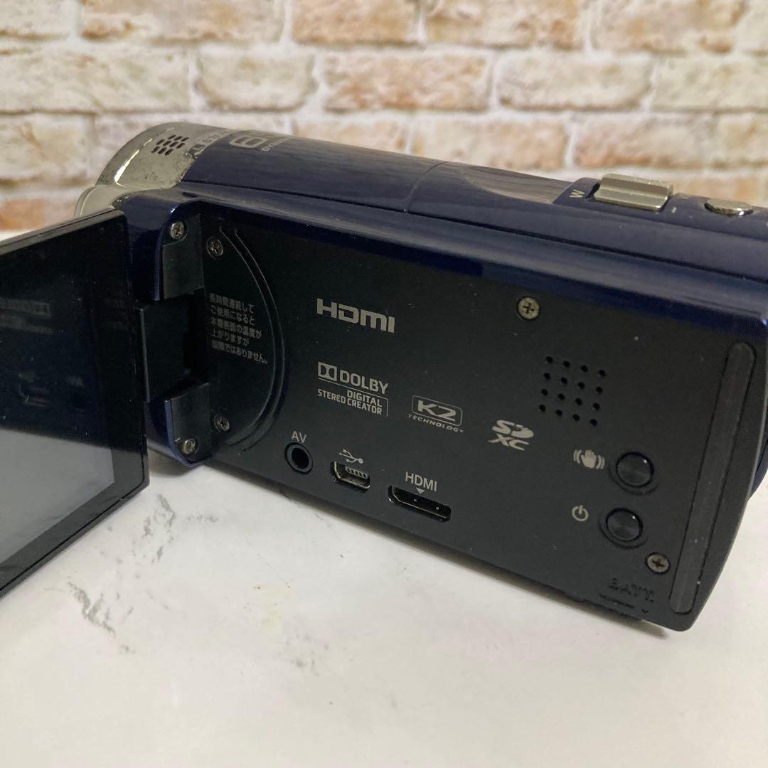 JVC GZ-E565-A 通電、操作は確認済み バッテリー、充電器付き