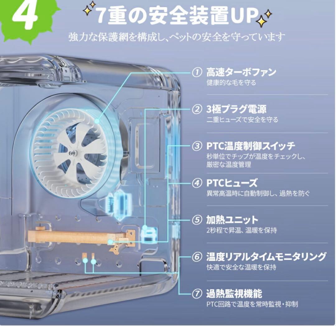 ペット用ドライヤー 65Ｌ