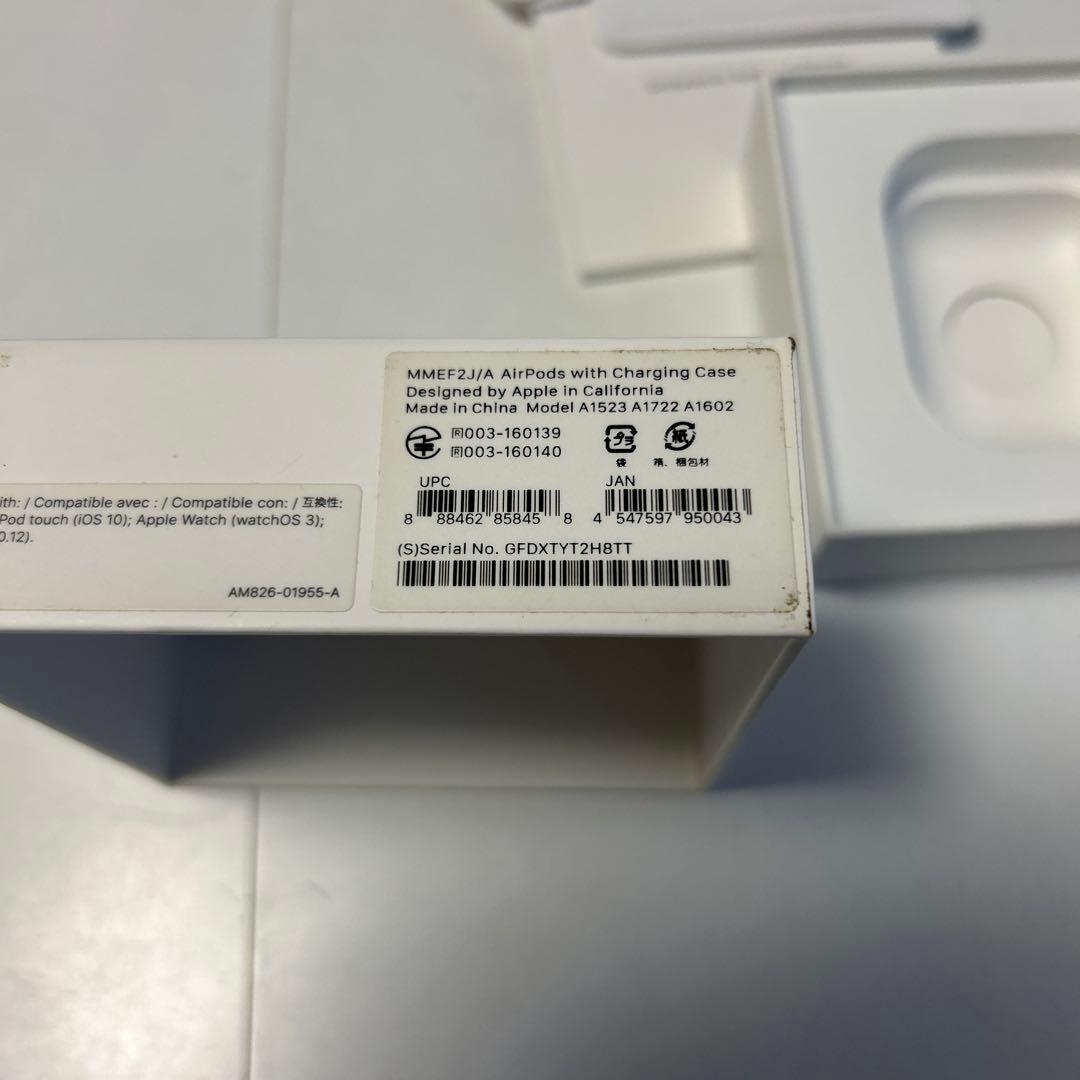 [美品]Apple Airpods 第一世代　国内純正品MMEF2J/A