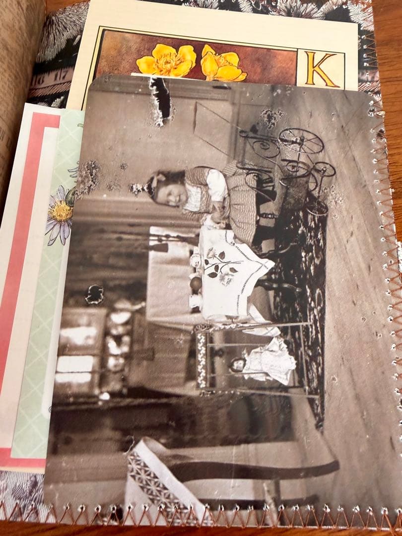 Junkjournal & おすそ分けファイルセット　No.185 雑記帳
