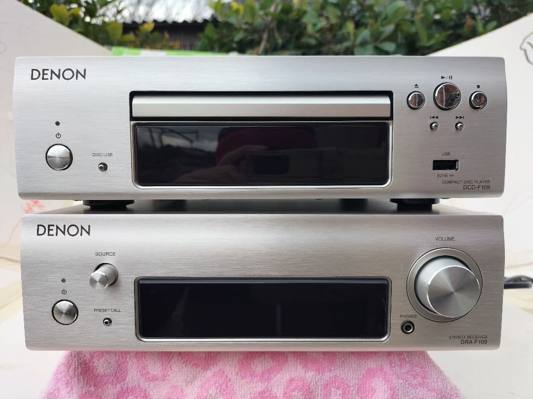 DENON DCD-F109 DRA-F109 セット 新品レンズ