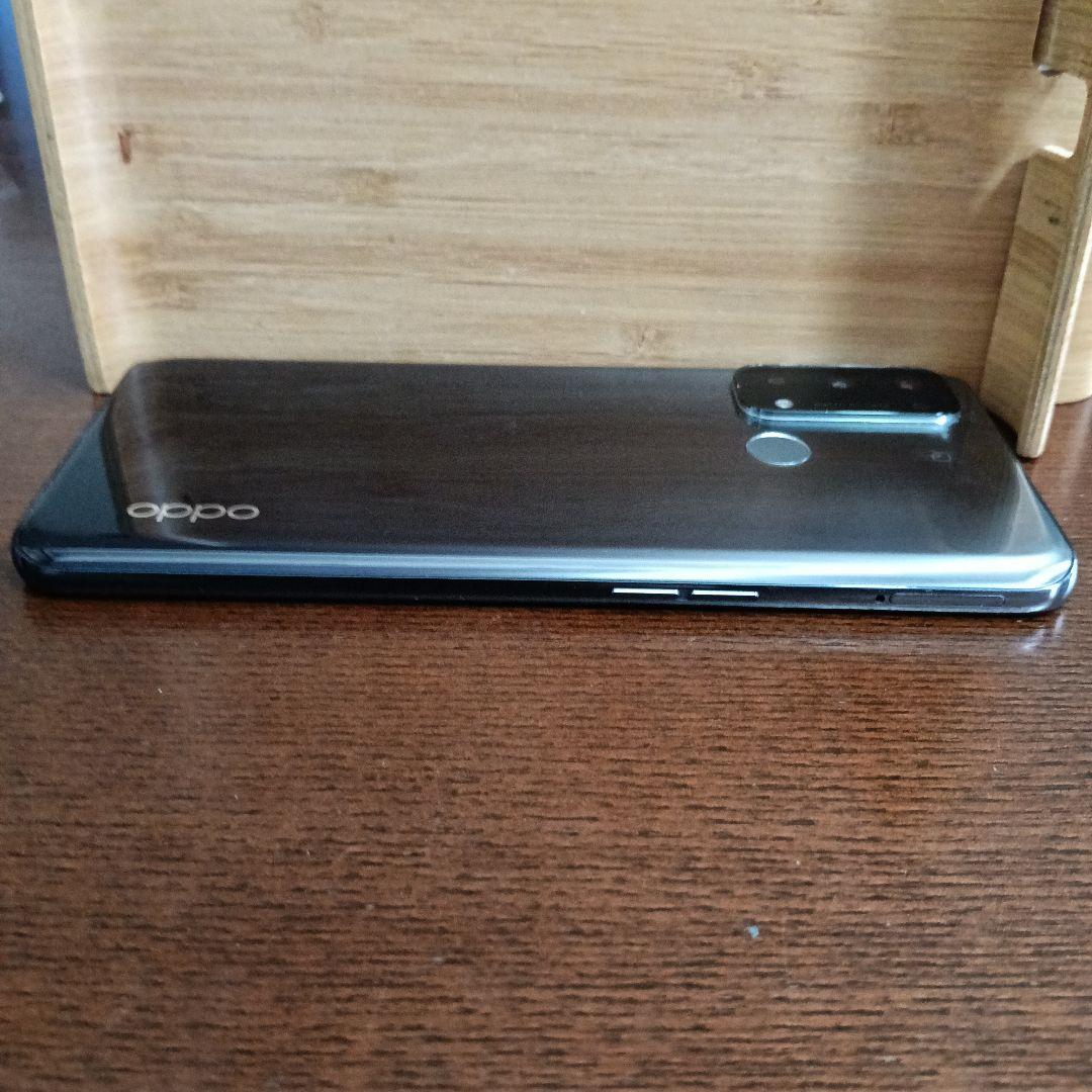 美品 箱付 OPPO reno 5 A シルバーブラック