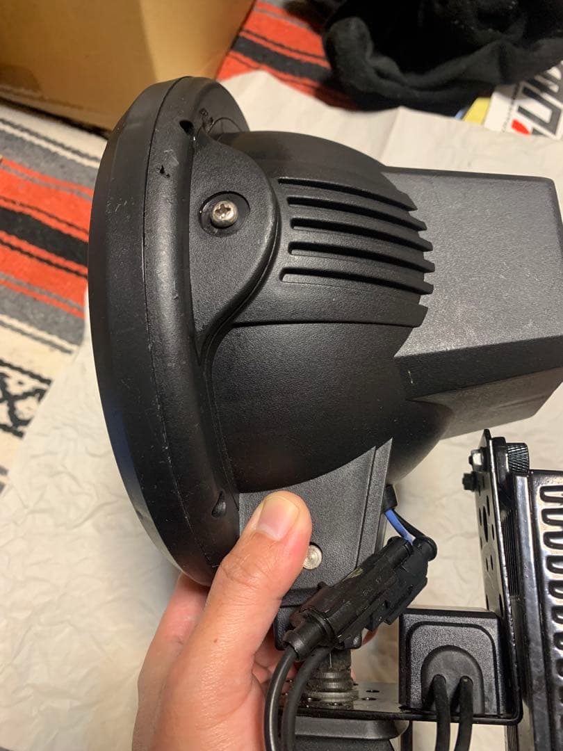 48時間値下げ今峰製HIDライト 7インチ6000Kクワガタ採集ライト実測87W