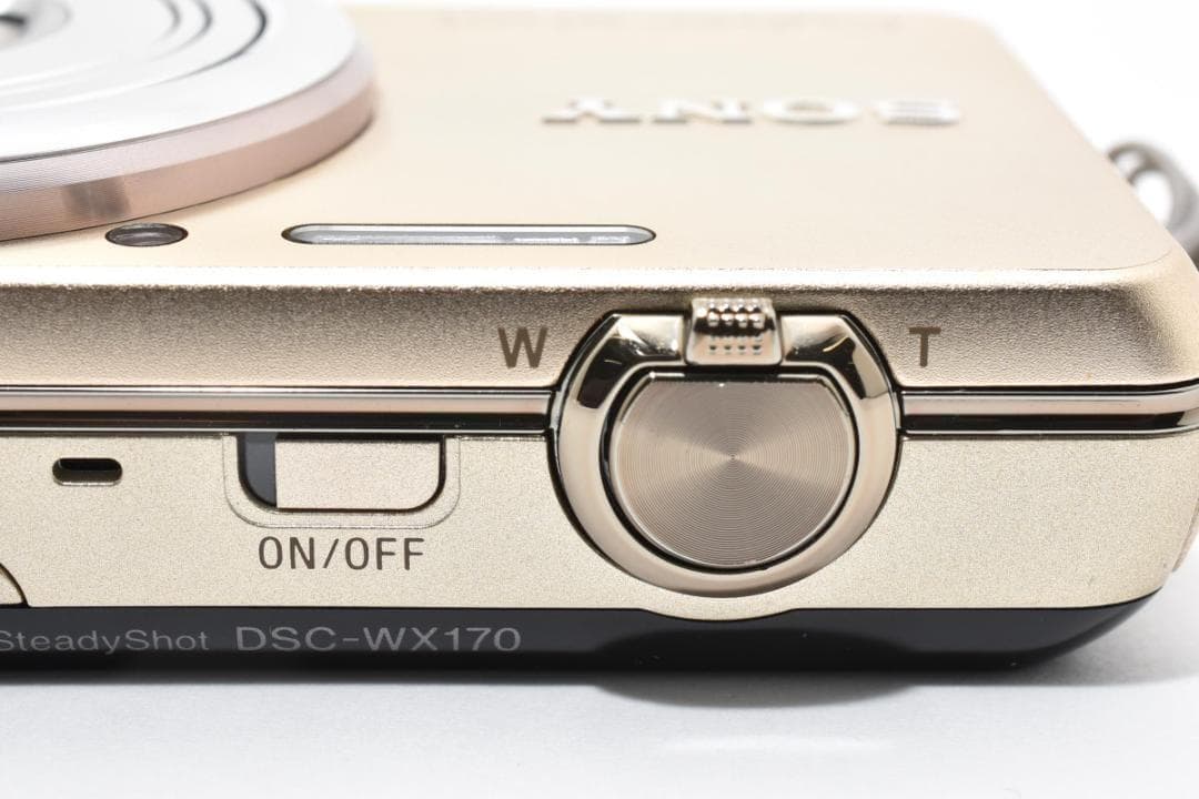ソニー　SONY Cyber-shot DSC-WX170 ゴールド ＃A319