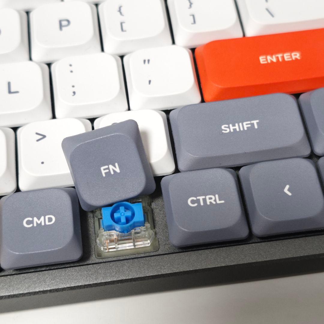 美品 Nuphy Air75 ワイヤレスメカニカルキーボード 青軸