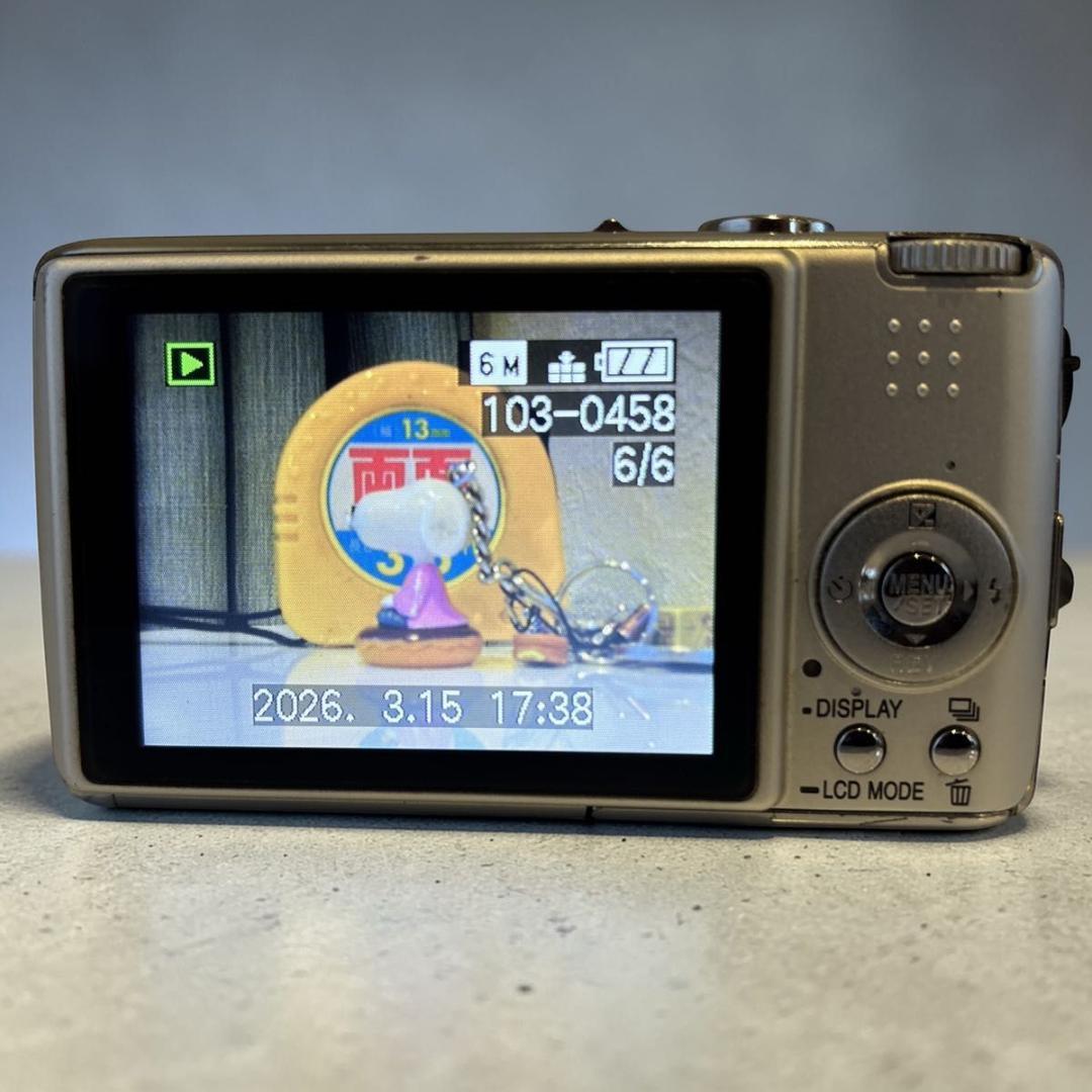 【超美品】 Panasonic LUMIX DMC-FX01-S シルバー