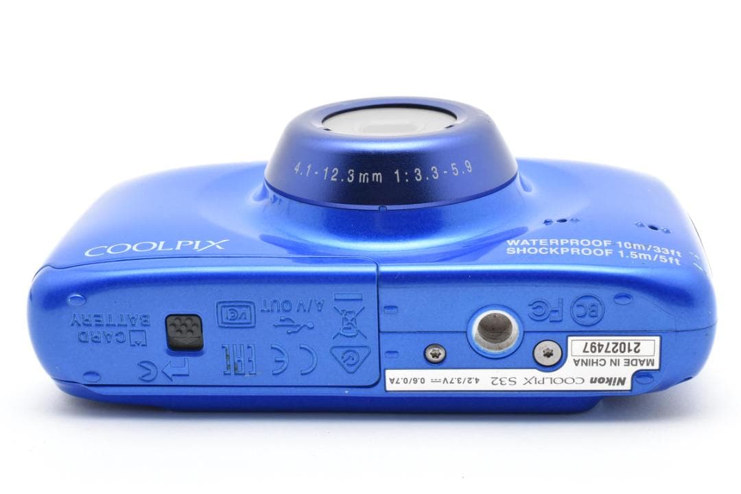 ニコン　Nikon COOLPIX S32 ブルー ≪ 動作確認済 ≫