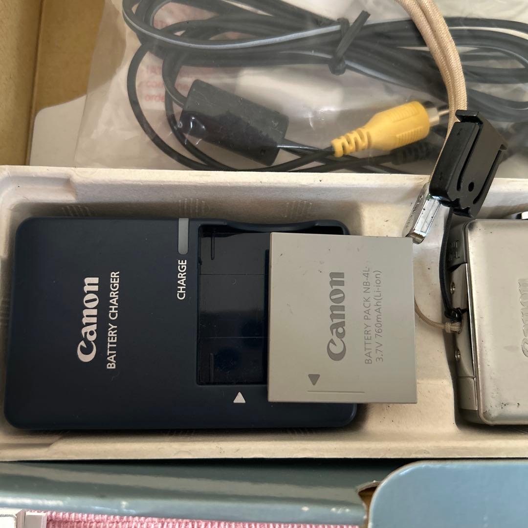 Canon IXY DIGITAL 50 充電器説明書有　作動確認済　元箱付