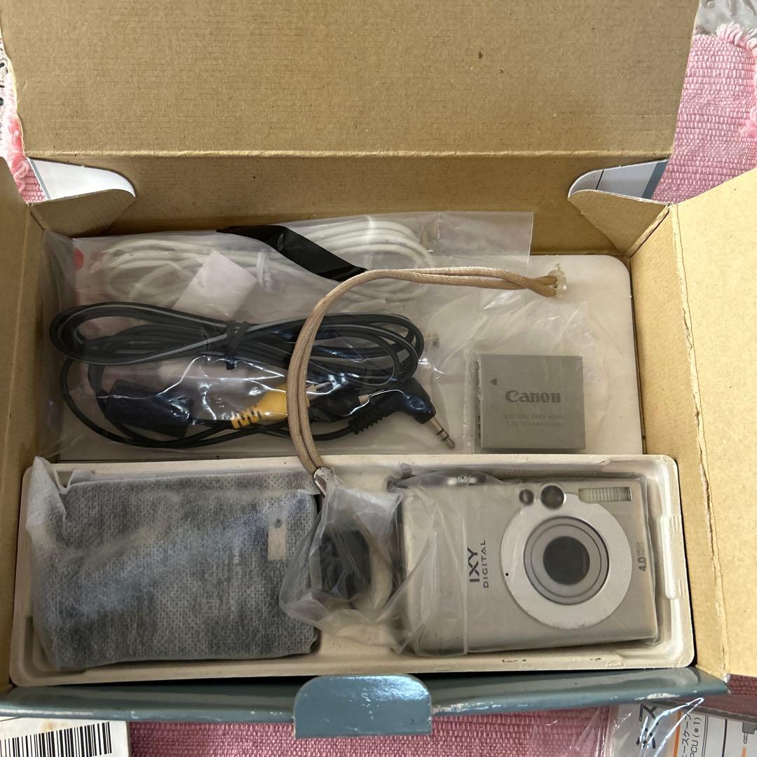 Canon IXY DIGITAL 50 充電器説明書有　作動確認済　元箱付