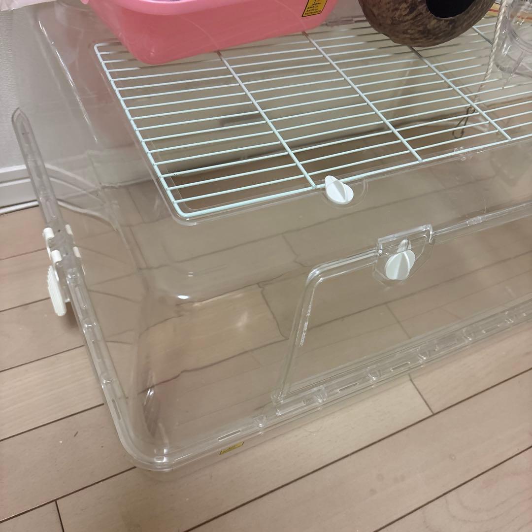 SANKO ルーミー60 ハムスターゲージ　他②　保温シート付き