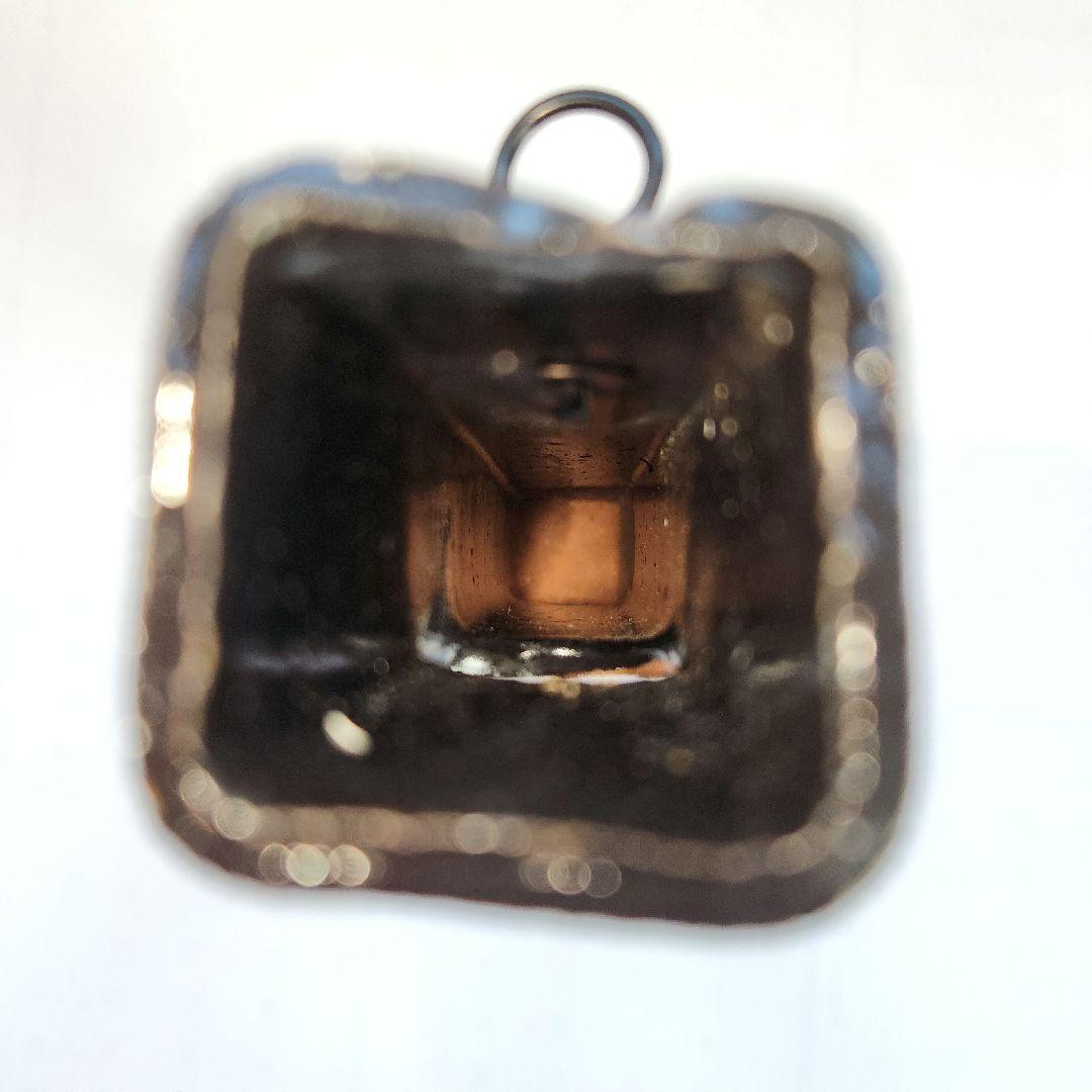 【未使用】美濃雅山窯 中島正雄 作 掛花入 茶道具 花器 一輪挿し