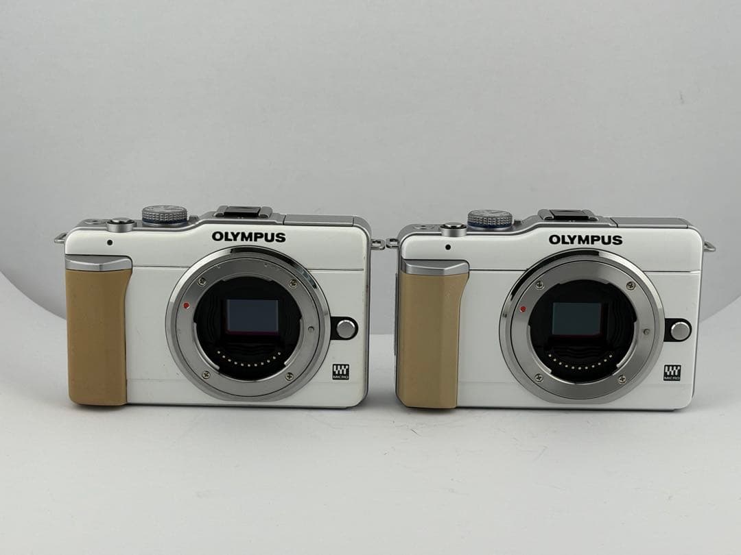 ★2個★オリンパスOLYMPUS PEN E-PL1 ホワイトまとめて