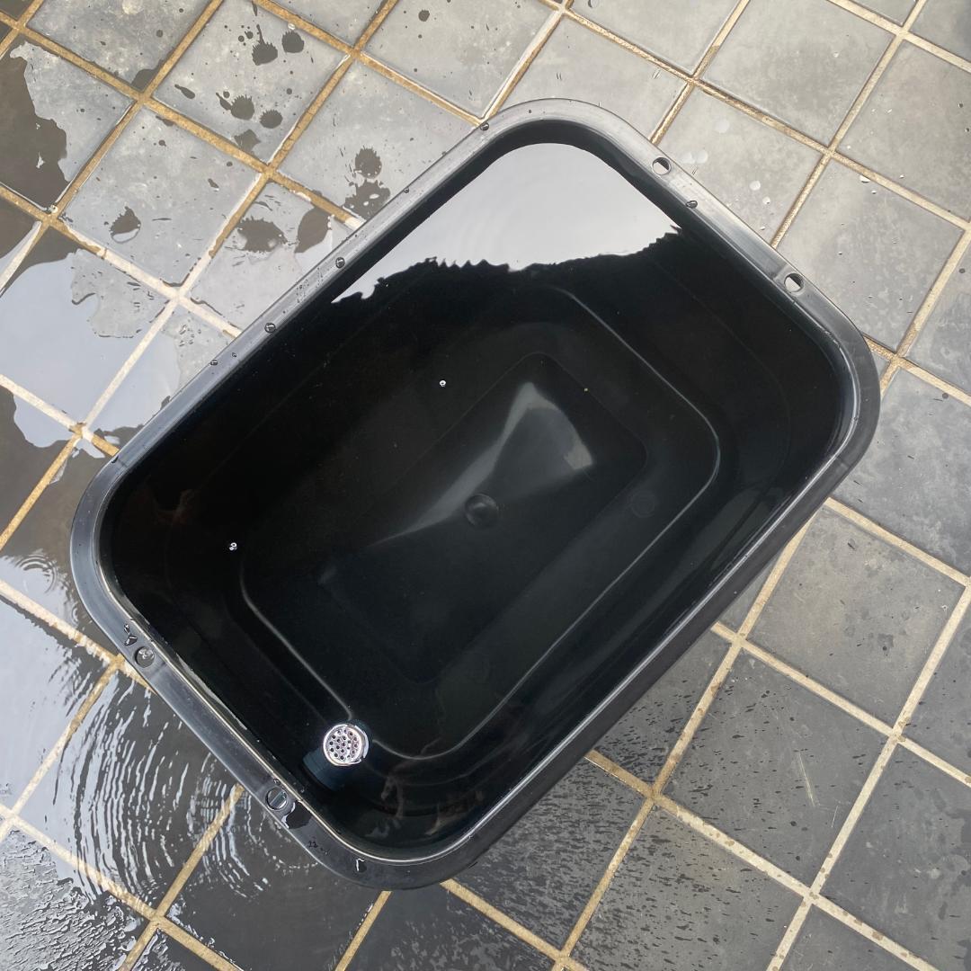 メダカ飼育ケース 36㍑x5個（3色あり） オーバーフロー めだか飼育容器 金魚