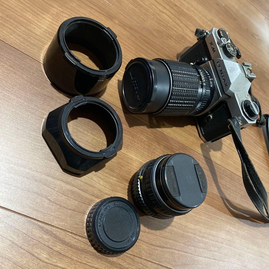 PENTAX KM フィルムカメラ 55mmレンズ付き