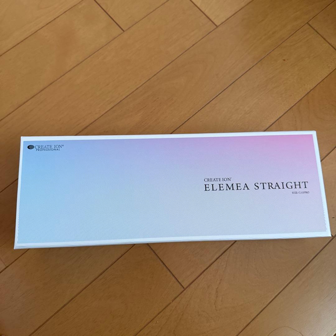 CREATE ION ELEMEA STRAIGHT ヘアアイロン