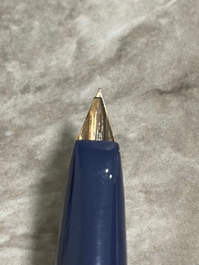 【新品】PLATINUM プラチナ・シープ紅白御所車万年筆　14K ヴィンテージ