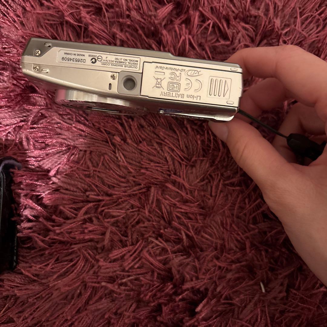 【美品】 OLYMPUS オリンパス μ-780 コンデジ 動作確認済　デジカメ