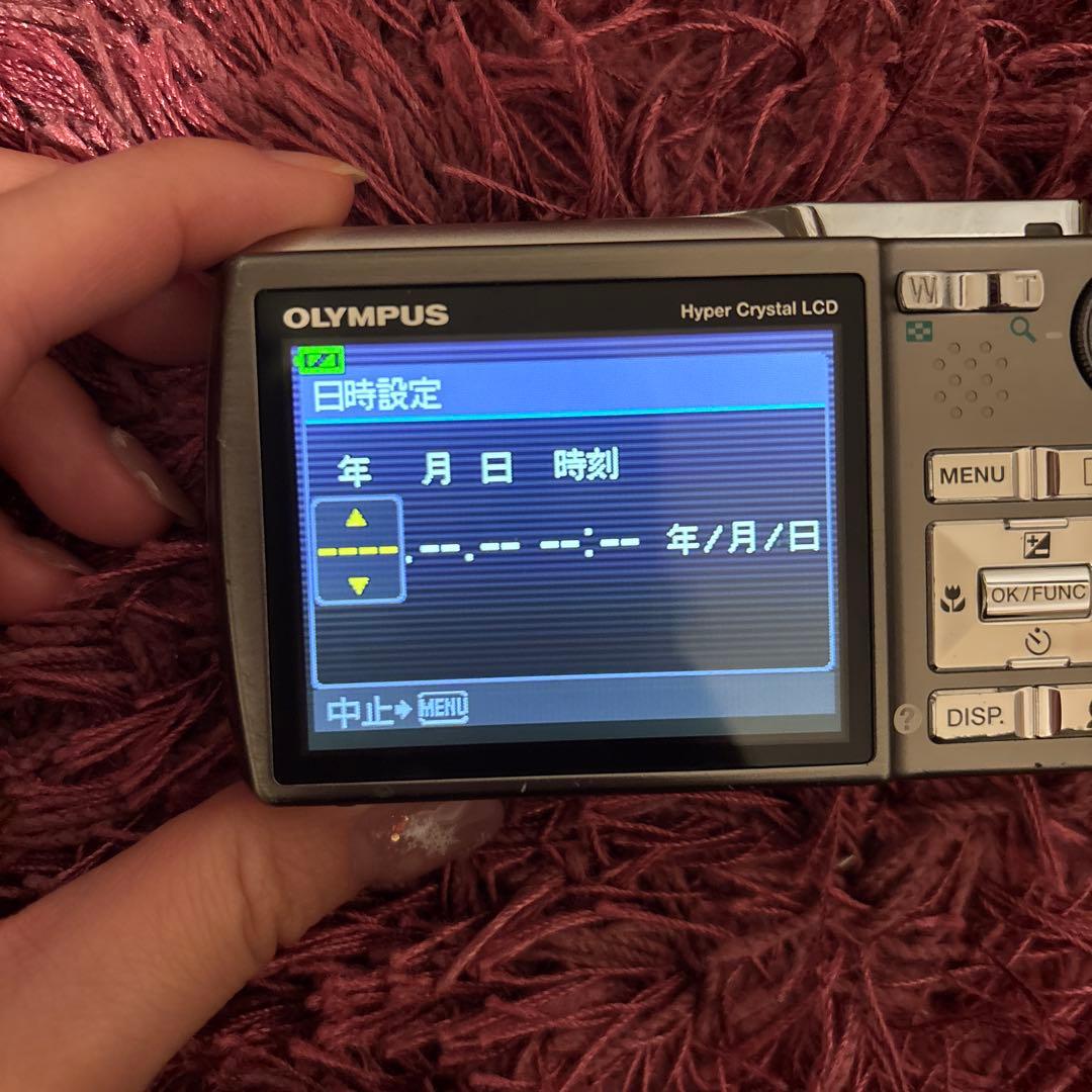 【美品】 OLYMPUS オリンパス μ-780 コンデジ 動作確認済　デジカメ