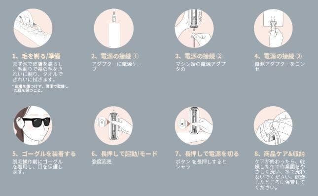 【使いやすい】IPL 美容器 冷感脱毛器 メンズ レディース 全身 髭