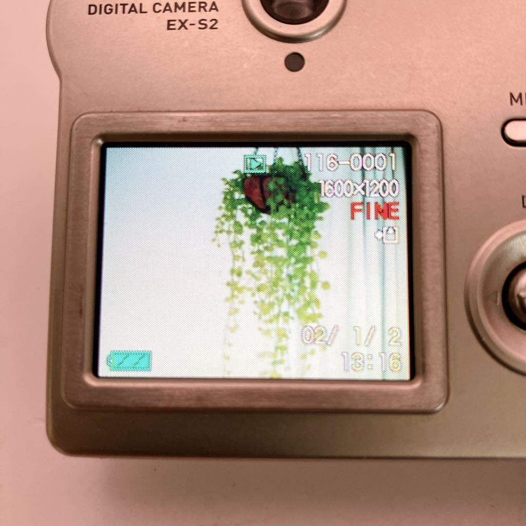 CASIO EXILIM CARD EX-S2 超スリム　デジタルカメラ　動作品