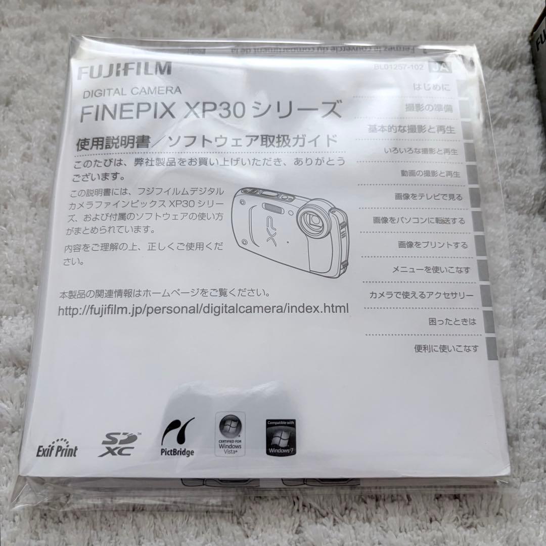 美品【動作確認済】FUJIFILM 富士フイルム FINEPIX XP30 防水
