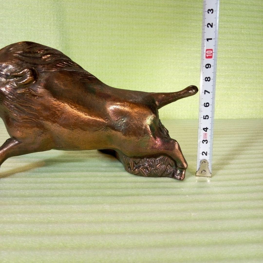 鉄の猪　イノシシ　猪　Wild boar　置物　金属工芸　インテリア