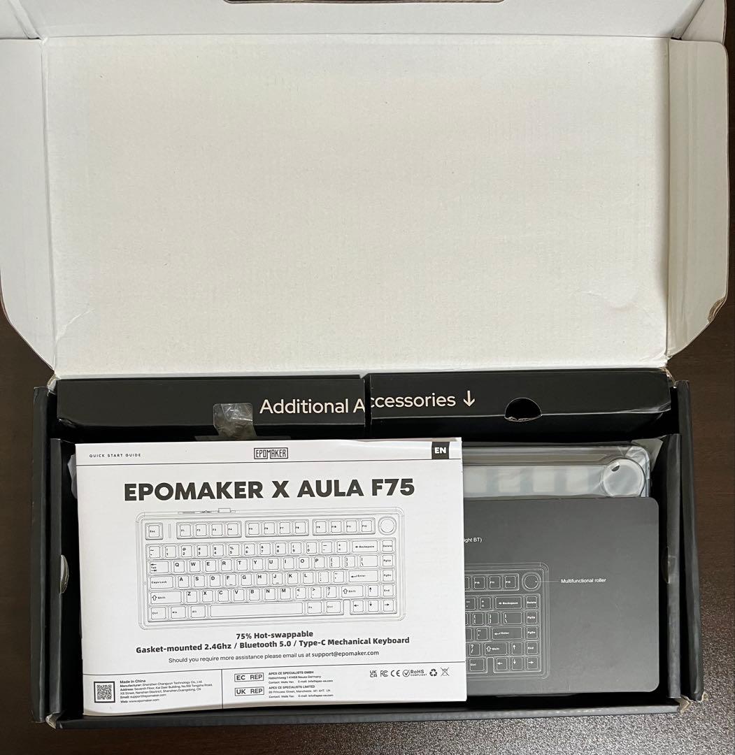 ア*ド様 EPOMAKER x Aula F75 ゲーミングキーボード
