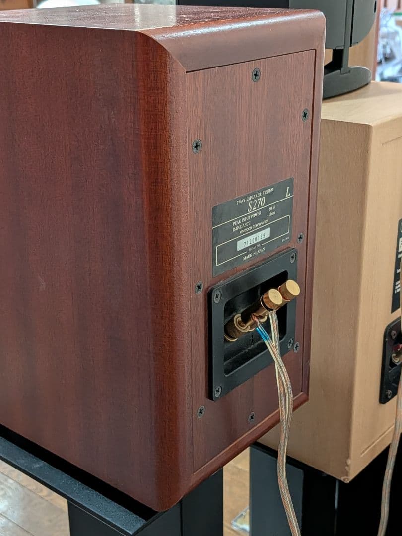 KENWOOD　ブックシェルフ《S270》動作良好！