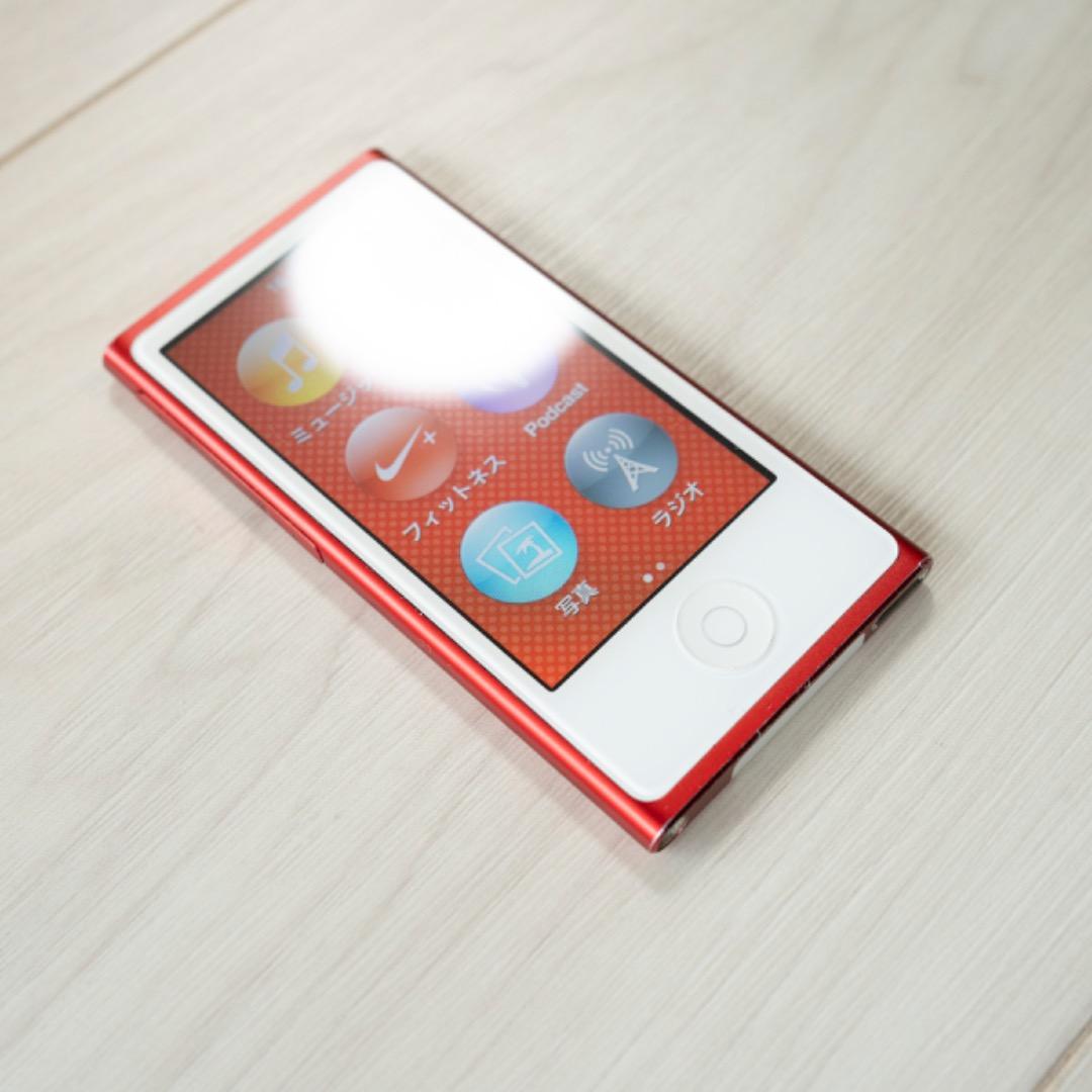 値下げApple iPod nano 16GB 第7世代 PRODUCT RED