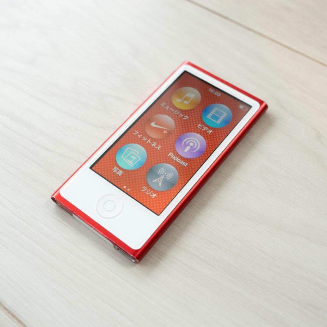 値下げApple iPod nano 16GB 第7世代 PRODUCT RED