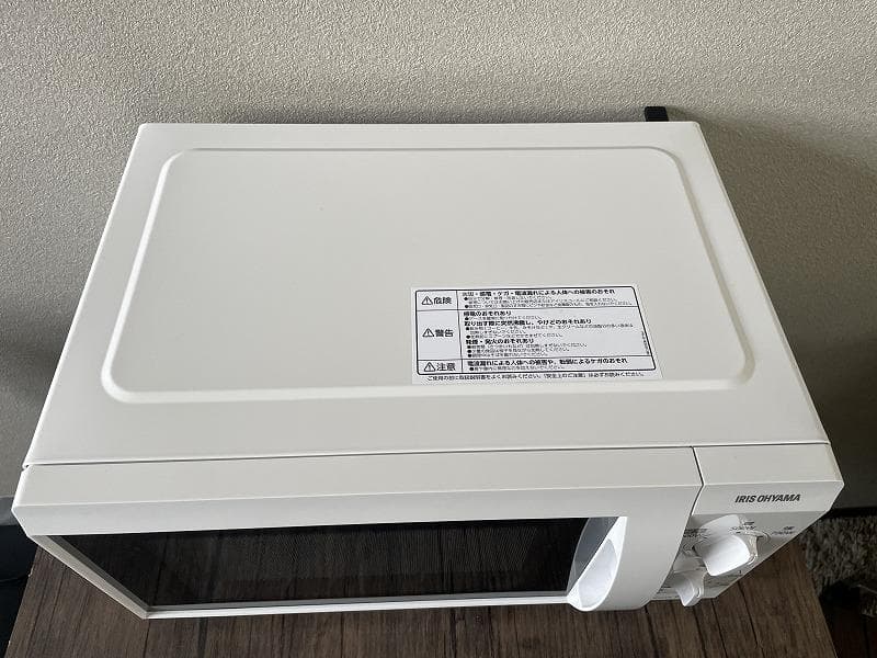 アイリスオーヤマ　電子レンジ　IMB-F184C-6-W　21年製　60HZ専用
